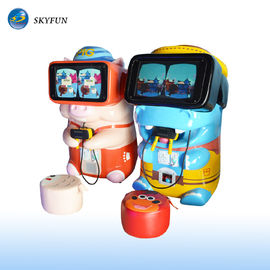 Свинья Скыфун & игровой автомат детей ВР гиппопотама с возникновением экрана касания милым