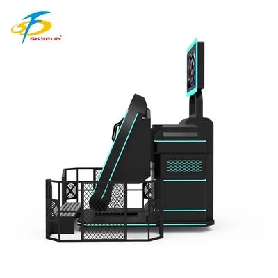 SKYFUN 360° Full-Rotation VR Motion Simulator Ride. Впечатляющий стул виртуальной реальности с динамической платформой, содержанием игр AR/VR, гарнитурами 4K, отслеживанием движения, гаптической обратной связью и поддержкой многопользователя