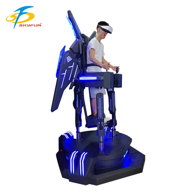 VR Flight Simulator – Иммерсивный 9D VR опыт полета с вибрацией вверх-вниз, интерактивным управлением и LED эффектами