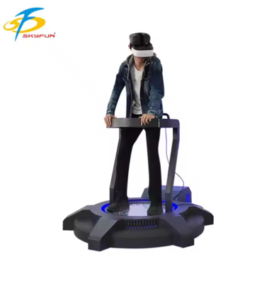 VR Shaking Machine Compact VR Simulator с вибрирующей платформой, 22-дюймовым сенсорным экраном, 100+ VR видео