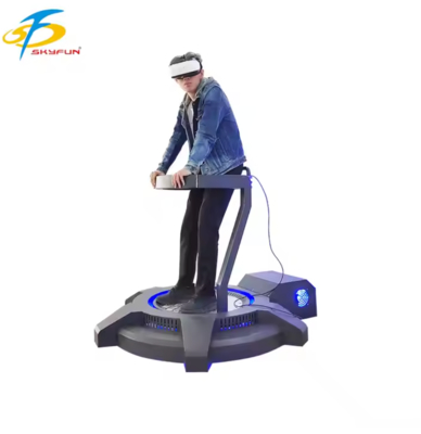 VR Shaking Machine Compact VR Simulator с вибрирующей платформой, 22-дюймовым сенсорным экраном, 100+ VR видео