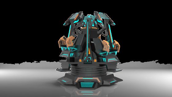 Забавный Звездный Башня 3-местный VR Симулятор кино. Эксклюзивный 9-DOF дизайн движения, 360° дисплей, множественные специальные эффекты, DPVR очки и 3-игроков захватывающей поездки