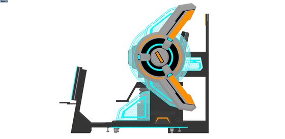 Кинотеатр VR на 4 места FUN Cinema | Многопользовательский аттракцион 9D VR с динамическими эффектами, большим передним экраном, сплит-дизайном, очками DPVR и динамическими спецэффектами – Производитель SKYFUN