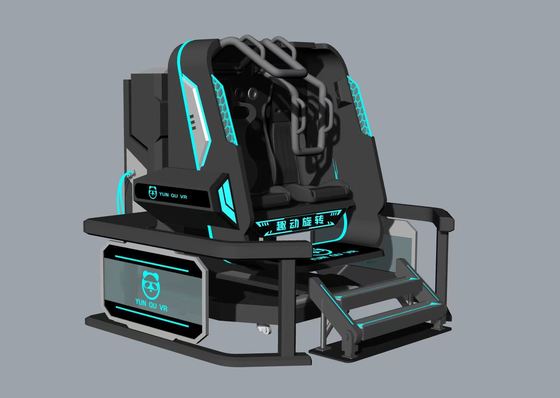 Развлекательный вращающийся звездный VR-симулятор на 2 места | Вращение на 360°, компактный дизайн, 20 игр со спецэффектами, очки DPVR E3S и 32-дюймовый монитор – Производитель SKYFUN