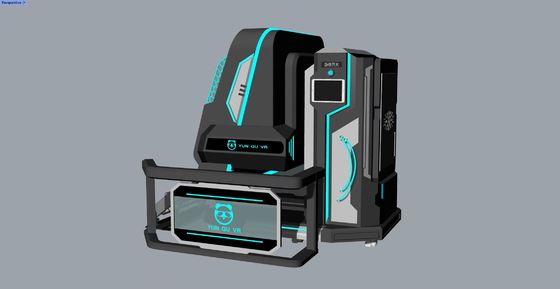 Развлекательный вращающийся звездный VR-симулятор на 2 места | Вращение на 360°, компактный дизайн, 20 игр со спецэффектами, очки DPVR E3S и 32-дюймовый монитор – Производитель SKYFUN