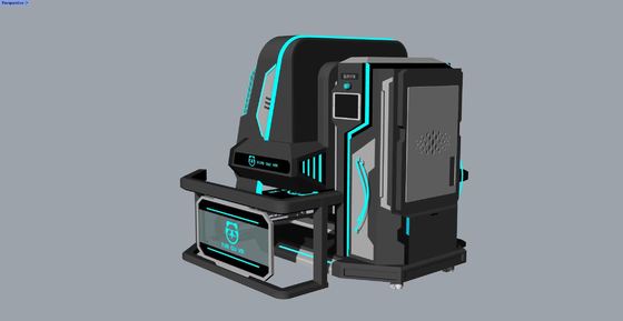 Развлекательный вращающийся звездный VR-симулятор на 2 места | Вращение на 360°, компактный дизайн, 20 игр со спецэффектами, очки DPVR E3S и 32-дюймовый монитор – Производитель SKYFUN