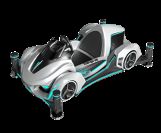 FUN 4 DOF Симулятор гоночного автомобиля. 4-осевое движение, сверхбольшой изогнутый ЖК-дисплей, руль Logitech G29, 5 игр, 42-дюймовый монитор