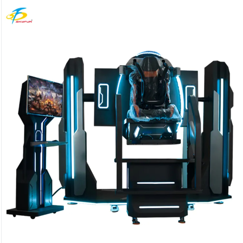 720° VR Забавный обратный симулятор для одиночного игрока   Exclusive 361° Rotation, Large Motion Range, Premium Build, Smooth Immersive VR Gaming