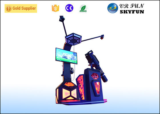 Тип игра имитатора стрельбы одиночного игрока ВР сидя видео ВР 3Д воюя/ВР Гатлинг