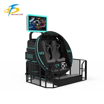 SKYFUN 360° Full-Rotation VR Motion Simulator Ride. Впечатляющий стул виртуальной реальности с динамической платформой, содержанием игр AR/VR, гарнитурами 4K, отслеживанием движения, гаптической обратной связью и поддержкой многопользователя